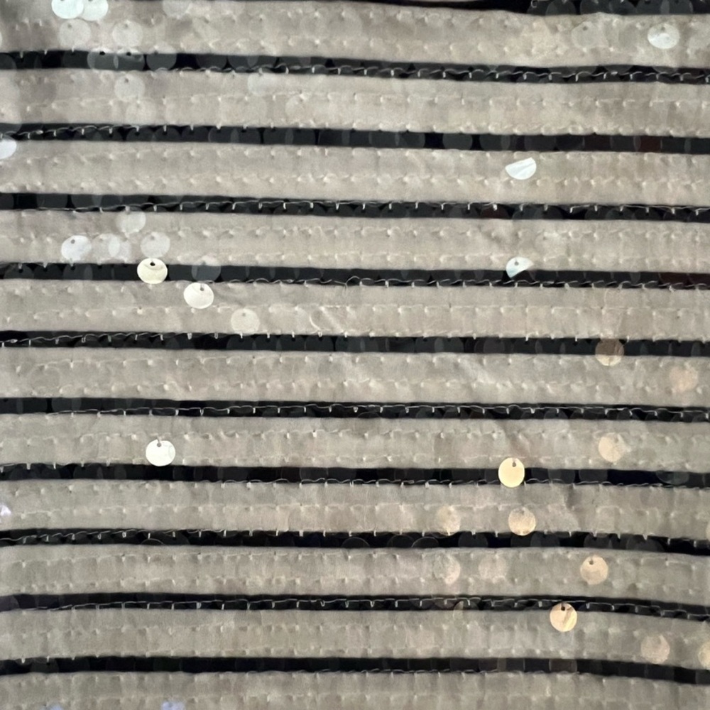 J. Crew White and Navy Striped Short Sleeve Tee - Picture 3 of 5